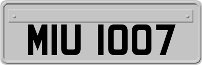 MIU1007