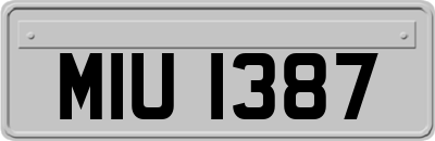 MIU1387