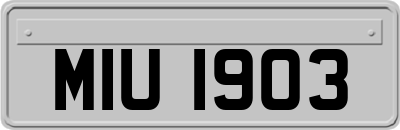MIU1903