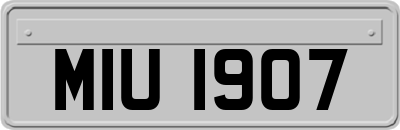 MIU1907