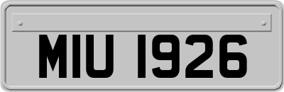 MIU1926