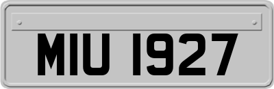 MIU1927