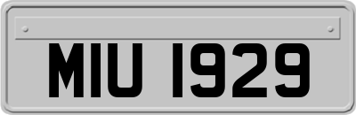MIU1929