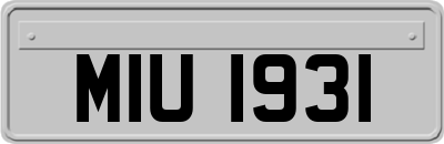 MIU1931