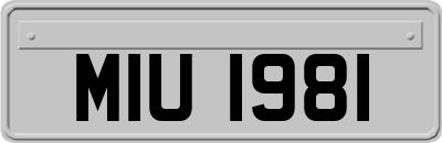 MIU1981