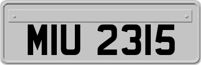 MIU2315