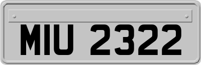 MIU2322