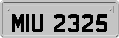 MIU2325