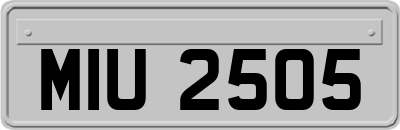 MIU2505