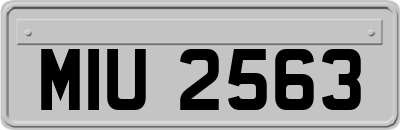 MIU2563