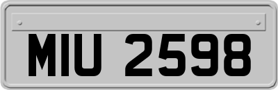 MIU2598