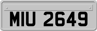 MIU2649