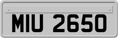 MIU2650