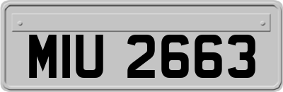 MIU2663