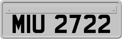 MIU2722