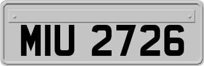 MIU2726
