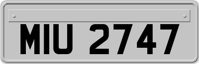 MIU2747