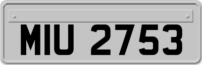 MIU2753