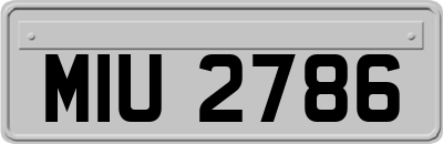 MIU2786