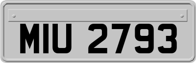 MIU2793