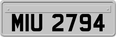 MIU2794