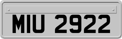MIU2922