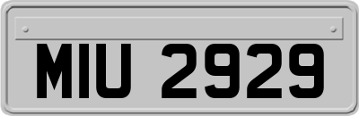 MIU2929