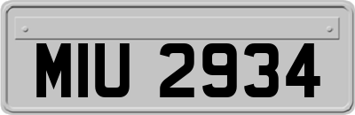 MIU2934