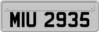 MIU2935