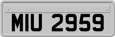 MIU2959