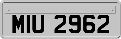 MIU2962