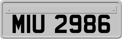 MIU2986