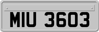 MIU3603