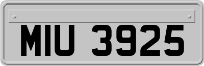 MIU3925