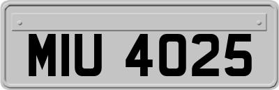 MIU4025