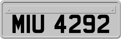 MIU4292