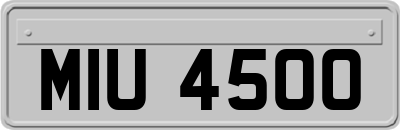 MIU4500