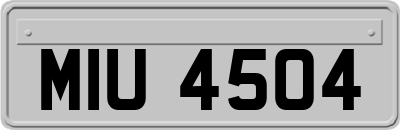MIU4504