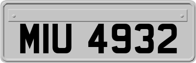 MIU4932