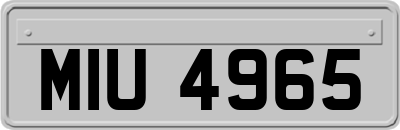 MIU4965