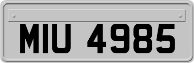 MIU4985