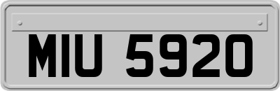 MIU5920