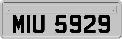 MIU5929