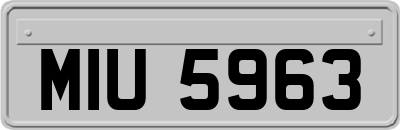 MIU5963
