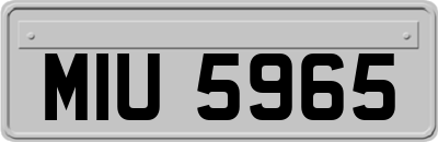MIU5965