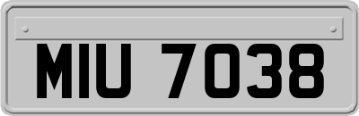 MIU7038