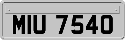 MIU7540