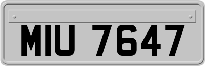 MIU7647