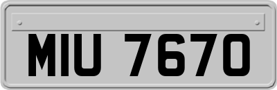 MIU7670