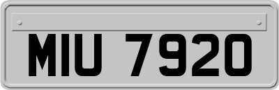 MIU7920